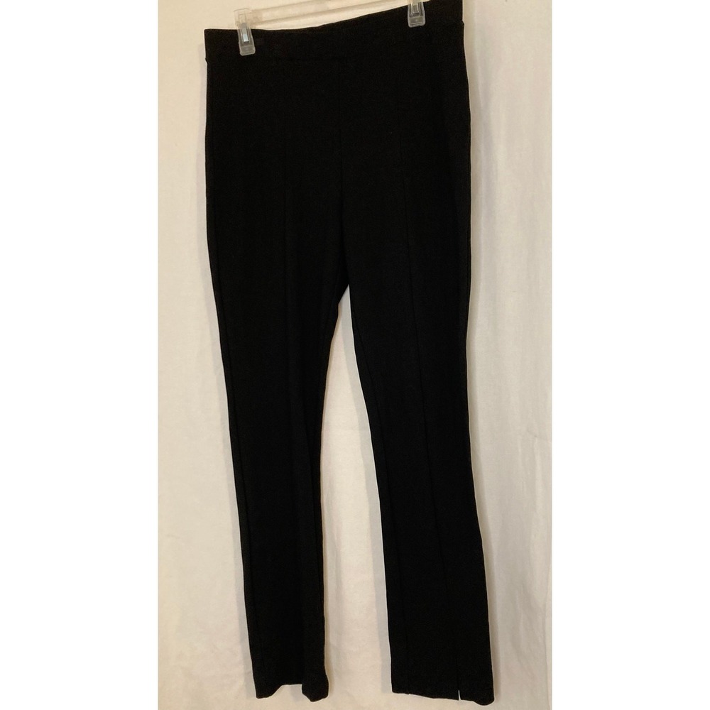 CeCe Black Dress Pants Women's Size L Career Business Casual Pull On